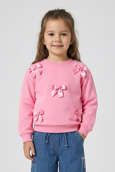 Dmb Hanorac pentru fetiță cu detaliu de fundătură