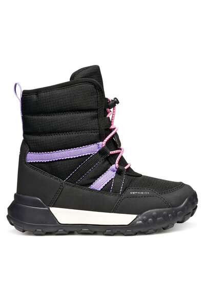 Geox Snow Boots Girls Black/Lilac J Trekkyup