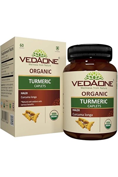 VedaOne أقراص الكركم العضوية (60 قرصًا)