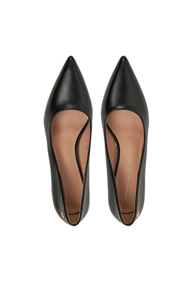 DeeZee Pantofi cu toc pentru femei, negri