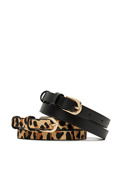DeeZee women's belt black, brown SS22915
