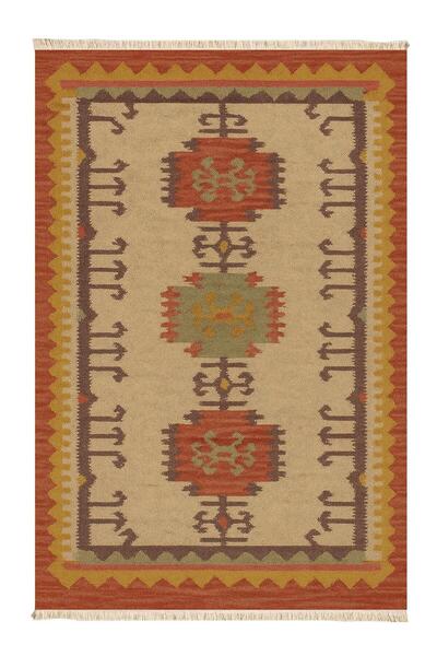 Markaev Warm Antique Dokuma Taban Halı 520 YNG