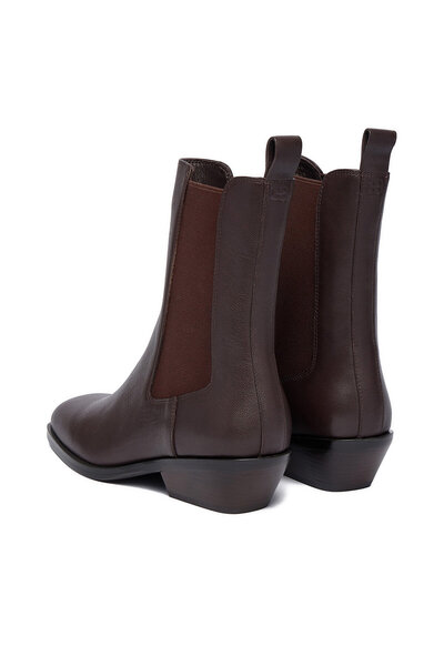 Gino Rossi Chelsea boots for women brown
