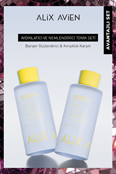 Alix Avien Aydınlatıcı ve Nemlendirici Etkili İkili Tonik Seti