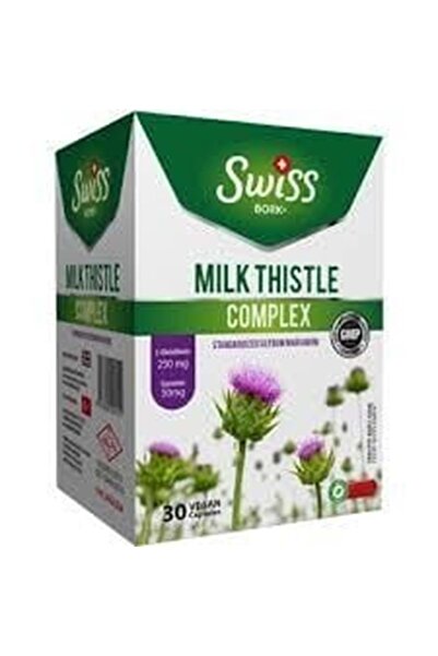 SWISSHOME Swiss Bork Milk Thistle Complex 30 Kapsül