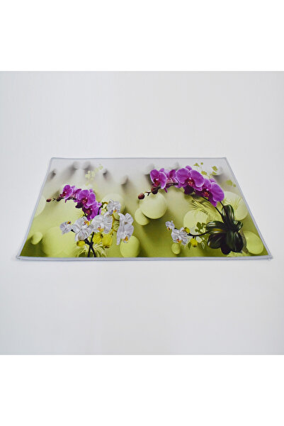 KARLEEN Decor Floral 3D Print Anti-Slip Door Mat - 40x60 cm