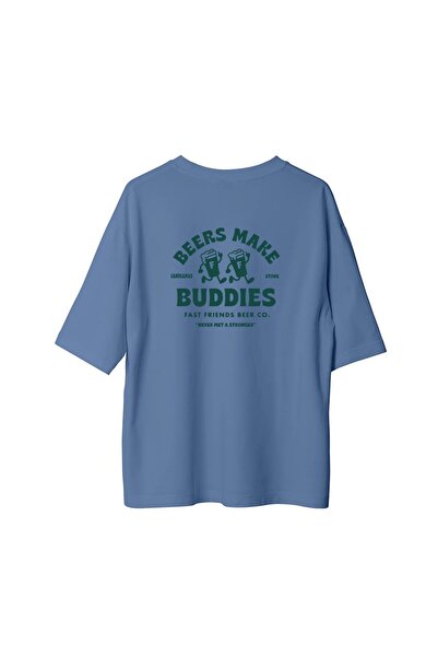 CANDLEMASTORE Beer Buddies - Oversized T-Shirt