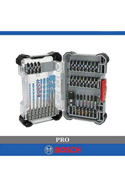 Bosch Pro 35 Parça Çok Amaçlı Matkap Ucu-Bits Uç Seti 2608522518