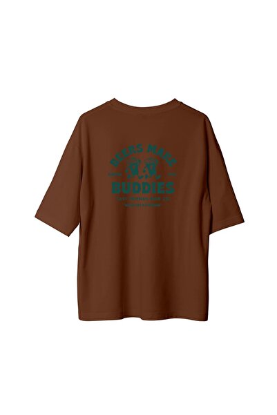 CANDLEMASTORE Beer Buddies - Oversized T-Shirt