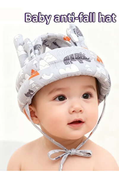 Generic خوذة للأطفال الرضع للزحف والمشي، مزودة بوسادة واقية قابلة للتعديل ضد ...