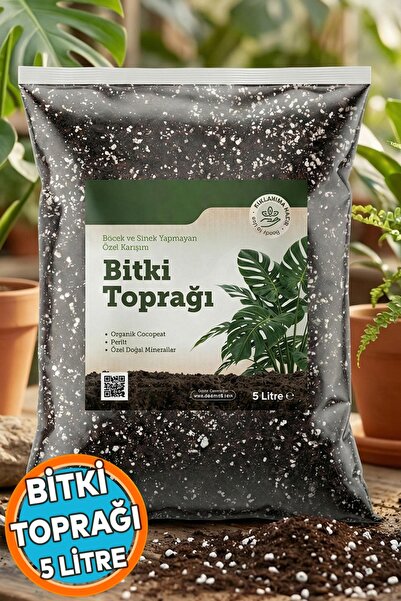 NZB Organik Cocopeat Perlit Pomza Karışımlı Genel Bitki Kullanıma Uygun Bitki...