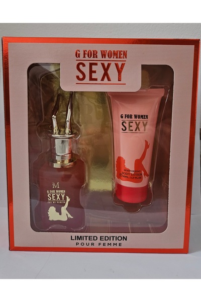 MONTAGE BRENDS Set pentru femei, Set parfum si lotiune de corp G FOR WOMEN SEXY