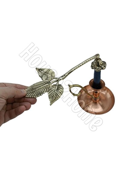 HOUSE2HOME El Yapımı Pirinç Mum Söndürücü – Dekoratif Mum Söndürme Aparatı