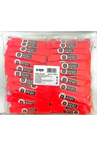 Zozo Zahar alb plicuri Zozo, 250x4g