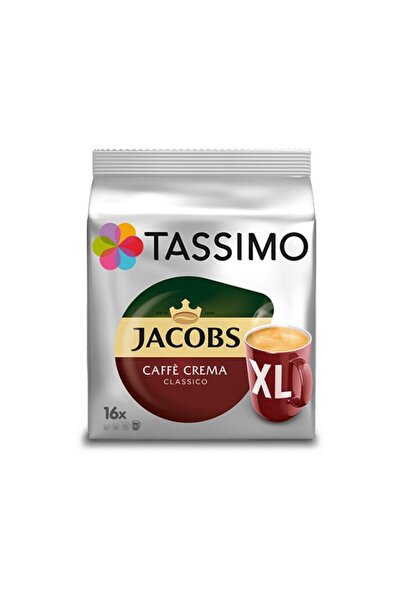 Jacobs Capsula Tassimo Caffe Crema Classico XL, 16 capsule, 5 bucati