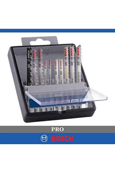 Bosch Pro 10'lu Sert Ahşap ve Laminant Dekupaj Ucu Seti 2607011941