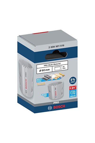 Bosch Pro 60 mm Multi Vidalı Bi-Metal Panç 2608901519