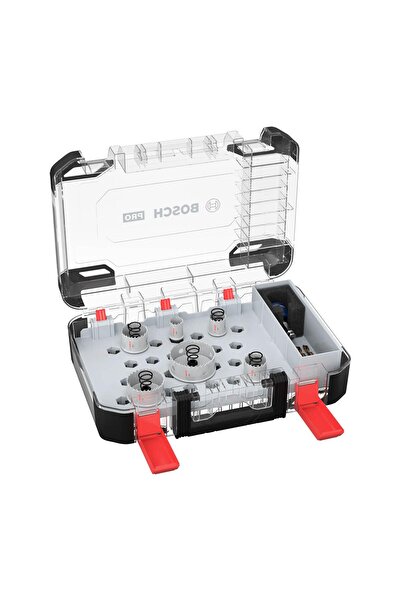 Bosch Pro 8 Parça Yaylı İnox ve Çelik Kesim Panç Seti 20-64 mm 2608594473