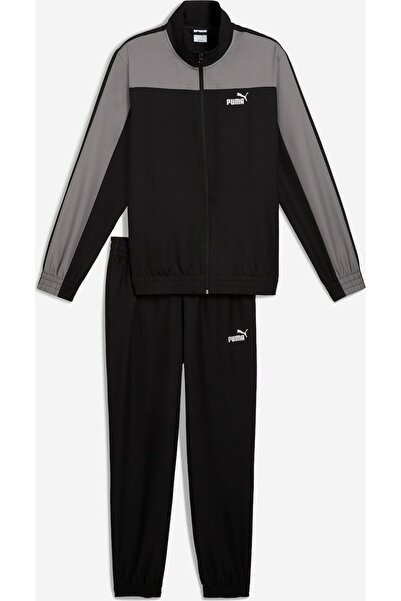 Puma Woven Colorblock Tracksuit Black Men