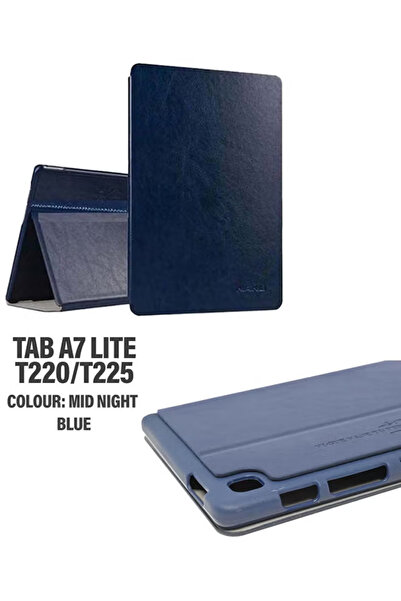 URBBKING غطاء حماية لجهاز سامسونج جالاكسي تاب A7 لايت باللون الأزرق