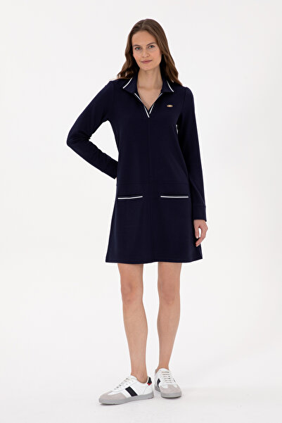 U.S. Polo Assn. Women's Plum Knitted Dress 50314212-Vr074