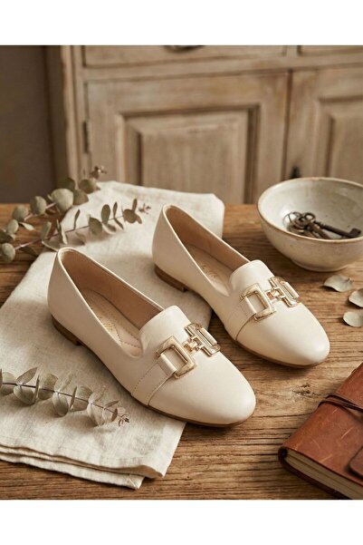 Slipcat Balerini de damă cu cataramă dublă pentru ochi, cu talpă ușoară și confortabilă, pantofi de zi cu zi, balerină