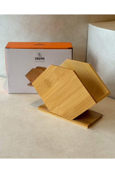 ZBERN BAMBU ALTIGEN PEÇETELİK - 15x13x7 cm