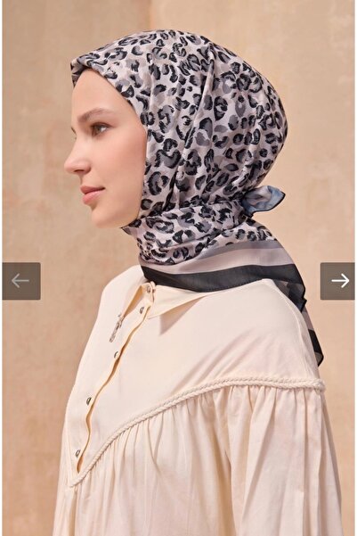 Belli Leopar Desen Premium Soft Eşarp