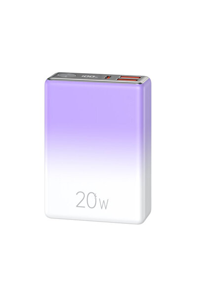 Usams CD192 10000 mAh Powerbank | 22.5W Hızlı Şarj | 3 Çıkışlı | Dijital Ekranlı