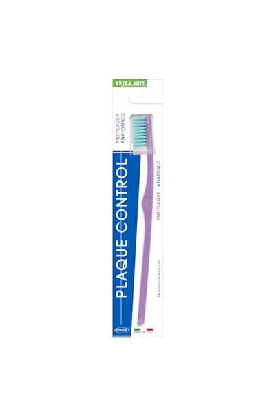 Piave Plaque Control Toothbrush - Extra Soft Bristles, Compact Head with Prot...