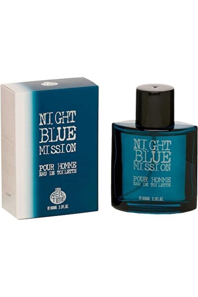 Real Time Apa de toaleta pentru barbati Night Blue Mission, Real Time, 100 ml