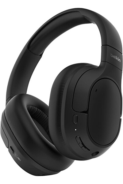 Belkin سماعات رأس لاسلكية بتقنية إلغاء الضوضاء النشطة SoundForm Isolate