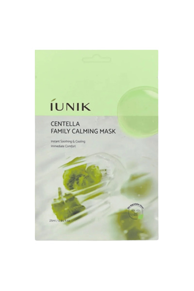 iUNIK Centella Family Calming Mask 25 ml mască facială calmantă