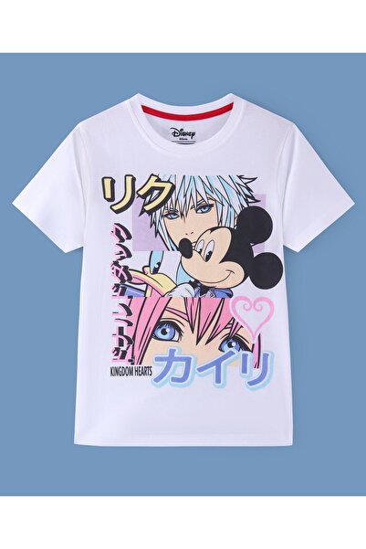 Pine Kids Disney تيشيرت باين كيدز ديزني قطني محبوك بنصف كم مزين برسومات ميكي ...