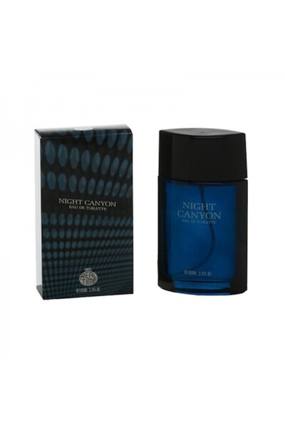 Real Time Night Canyon Eau de Toilette για άνδρες – Φρέσκο ​​& Πικάντικο Ανατ...