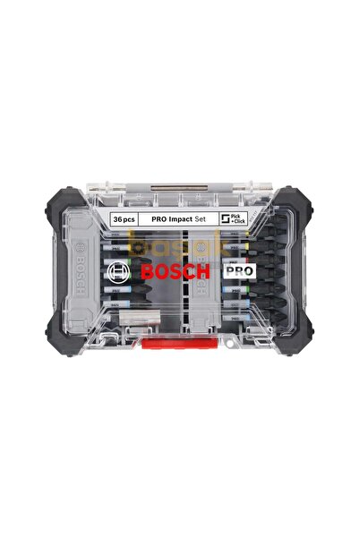 Bosch Pro Impact 36 Parça Vidalama-Bits Uç Seti 2608521U73