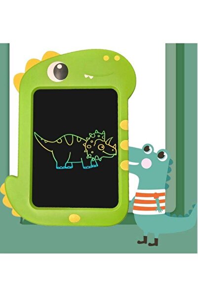 Arabest LCD Writing Pad for Kids, Graffiti Board Gift for Kids Learning Sensory Toys,Dinosaur Shaped Color