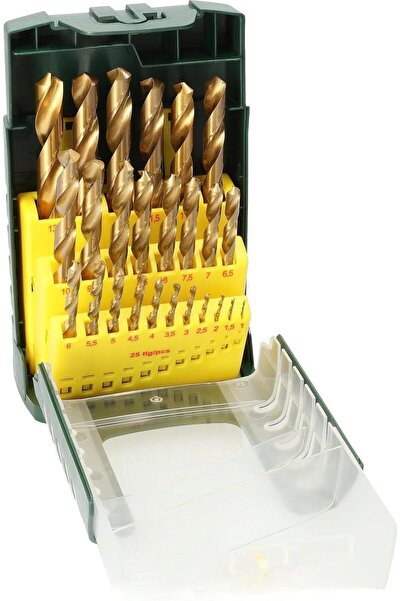 Bosch HSS-TiN 25 Parça 1-13mm Metal Matkap Ucu Takımı 2607017154