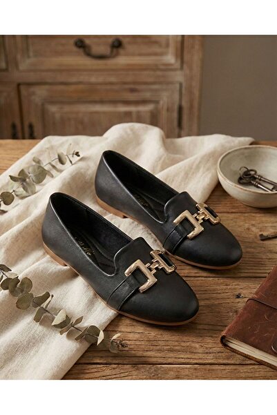 Slipcat Γυναικεία παπούτσια μπαλαρίνας με διπλή πόρπη με λεπτομέρεια, ελαφριά...