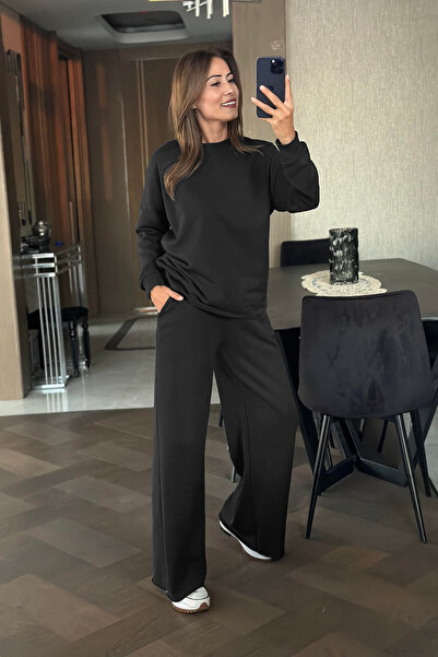 BayBayan Bluză cu gât rotund, mânecă lungă, talie înaltă, cu șnur, croială co...