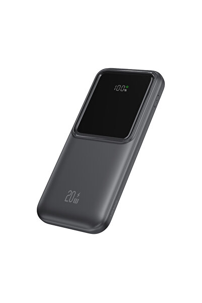 Usams CD193 10000 mAh Powerbank | 3 Kablolu | Dijital Ekranlı Taşınabilir Şar...