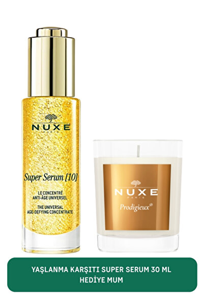 Nuxe Yaşlanma Karşıtı Super Serum 3O ml + Hediye Mum