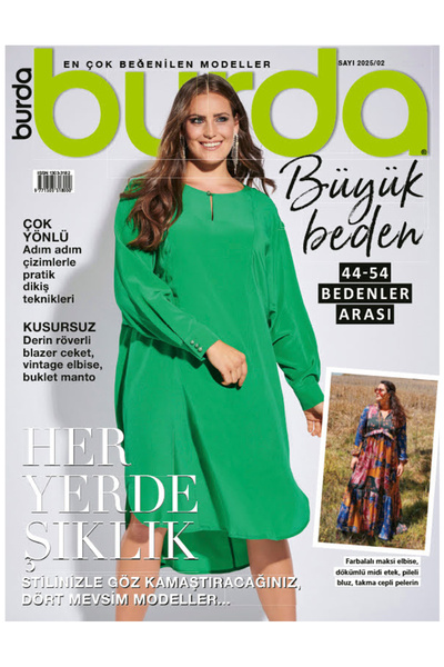 BURDA Özel Sayı - Büyük Beden 2025 / 02