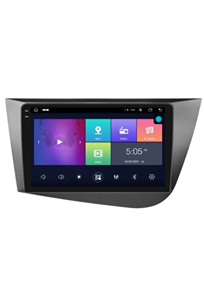 Piloton Navigație pentru Seat Leon 1P (2005-2013) — 2K QLED, 4GB RAM, 64GB, O...