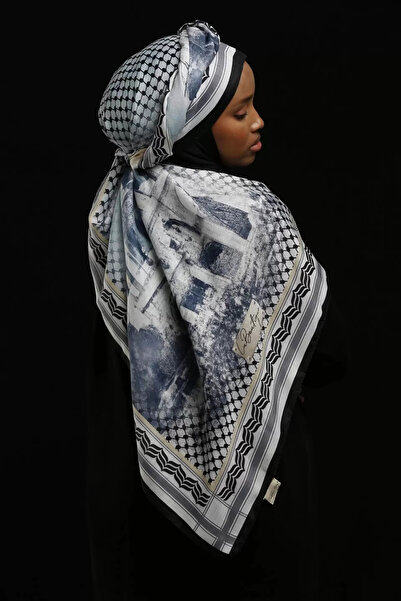 LA BOUTIQUE KEFİYE SHAL F101 70X190 HERBAL/VERTICAL