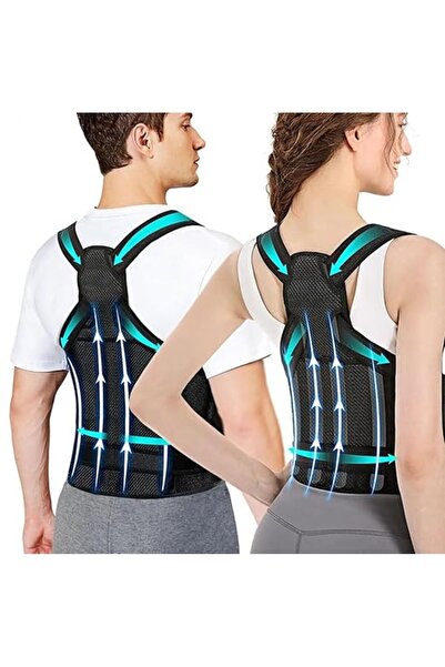 Arabest Posture Corrector for Women for Support, Shoulder Support Straightener Improves Posture (Black)