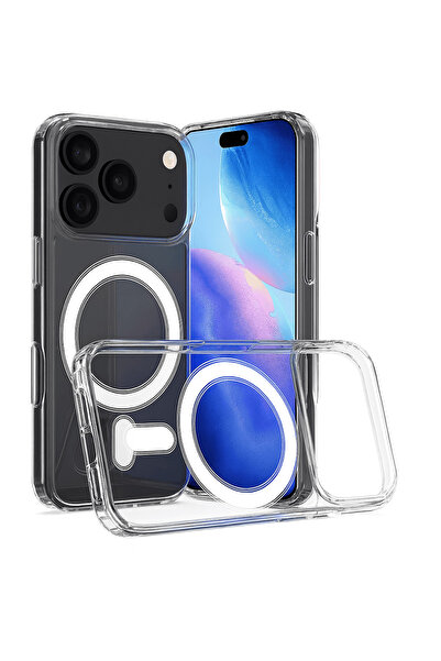 SONORH Husă transparentă SONORH® pentru iPhone 17 ProMax, compatibilă cu MagS...