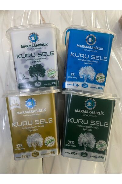 MarmaraBirlik Kuru Sele 800 GR 4'LÜ Paket