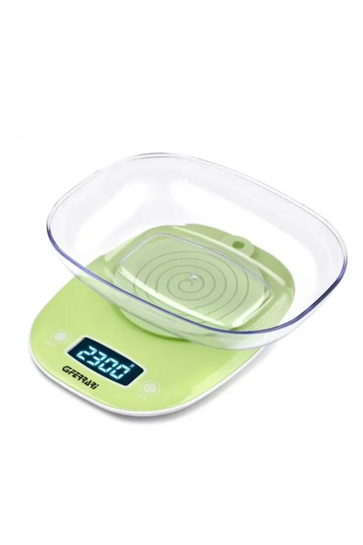 Optim Solution Cântar de bucătărie G 3 Ferrari Wendy cu bol, 5 kg, verde