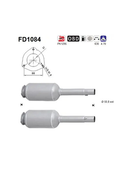 As Filtru Funingine/Particule Sist.De Esapament Alfa Romeo Mito Fiat Grande P...